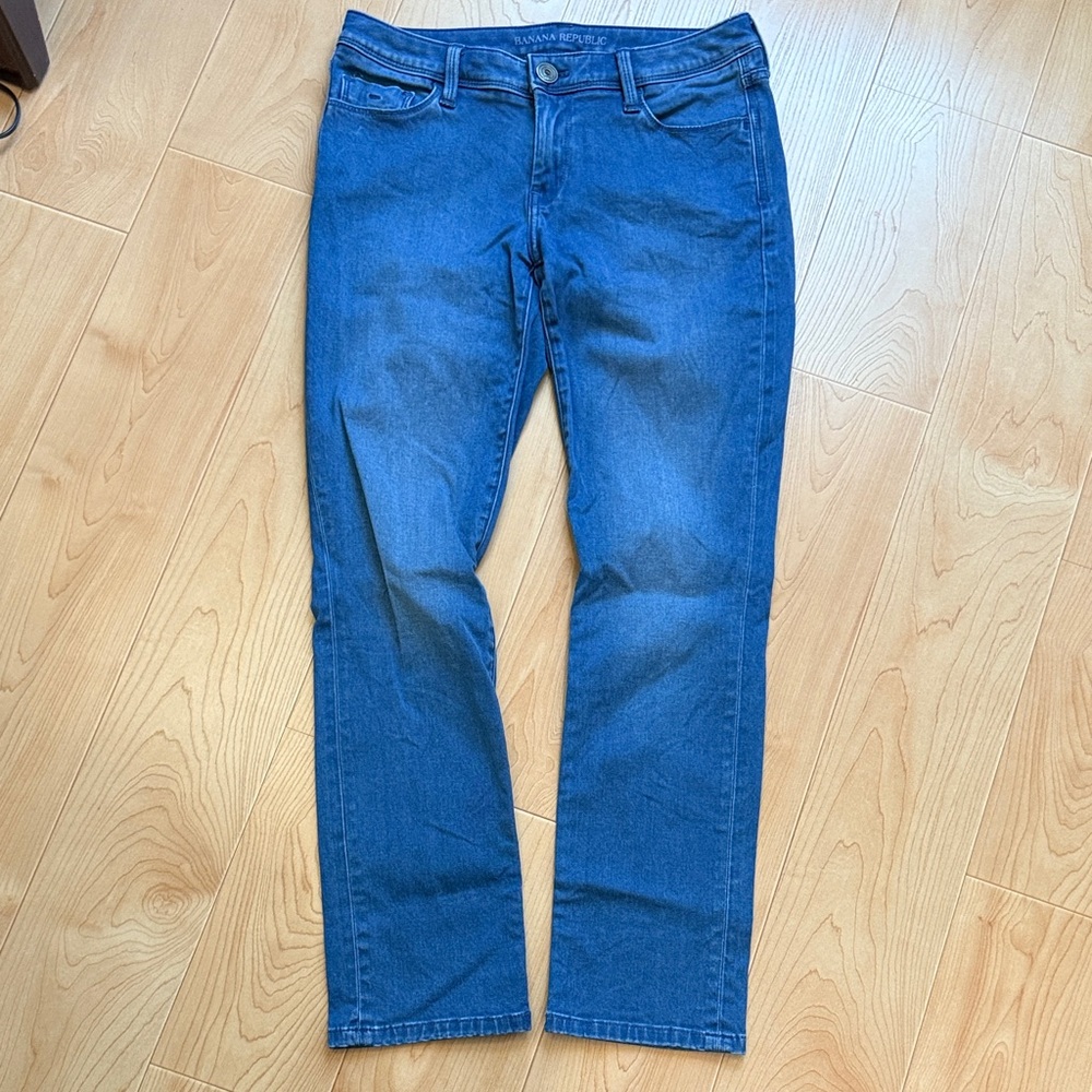 Banana Republic Women’s Skinny Blue Denim Jeans Size 27